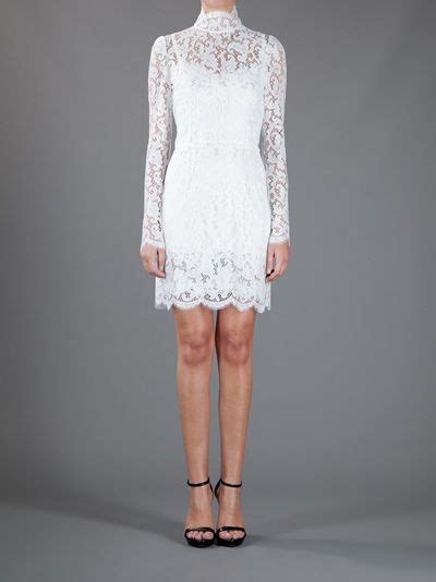 dolce gabbana lace dress white|dolce gabbana farfetch.